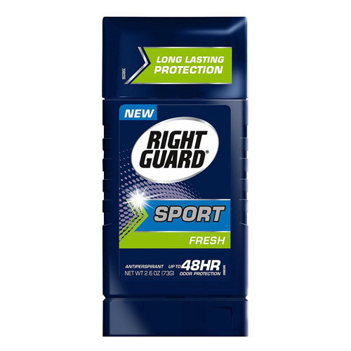 Right Guard Sport Antiperspirant And Deodorant Invisible Solid, Fresh, 2.6 Oz